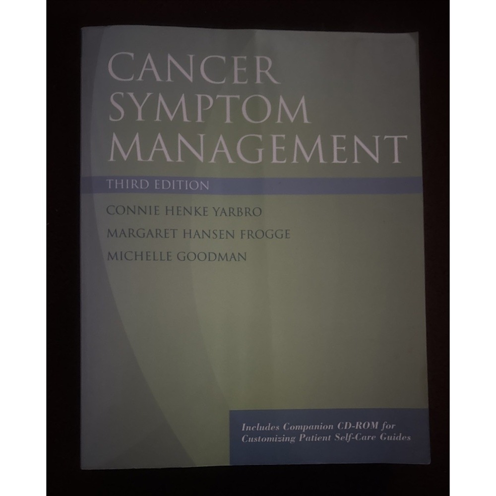 Cancer Symptom Management 3rd Ed Companion CD-ROM